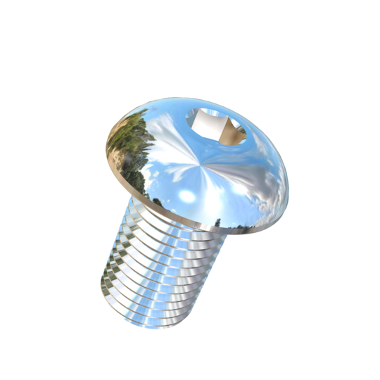 Titanium 7/16-20 X 3/4 UNF Button Head Socket Drive  Allied Titanium Machine Screw